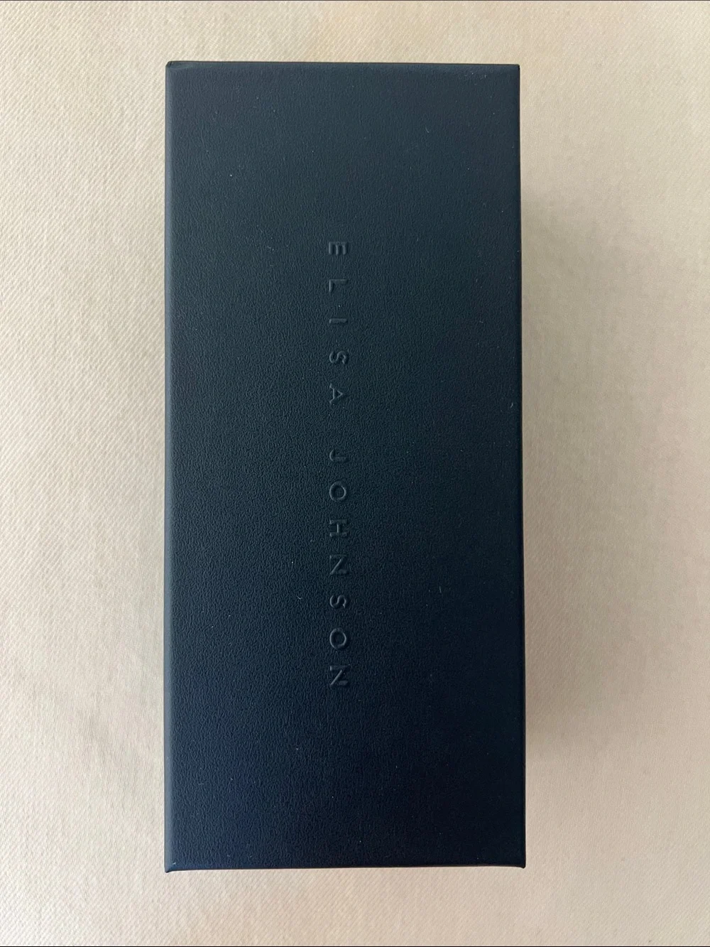 Elisa Johnson Black Eyewear Box